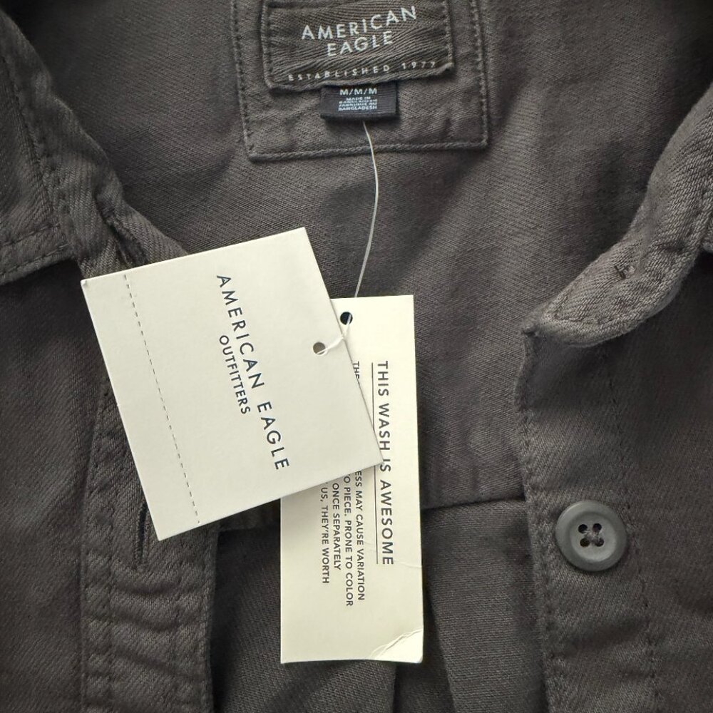 American Eagle Cropped Utility Jacket | Size M | NWT - Picture 3 of 5